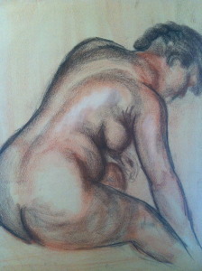 Female Figure Study Dawn D. Boyer, c. 1976
